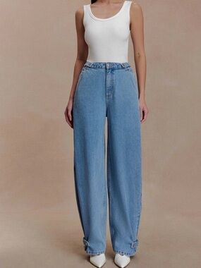 Flossie Wide-Leg Jeans